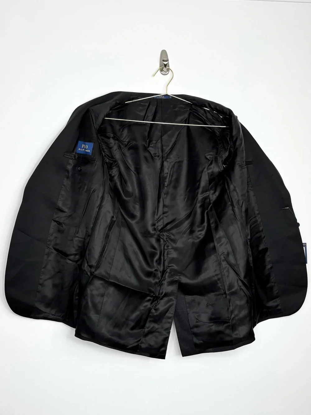 Polo Ralph Lauren Polo Bear Jacquard Tuxedo Jacket Black 40L New Dinner Jacket